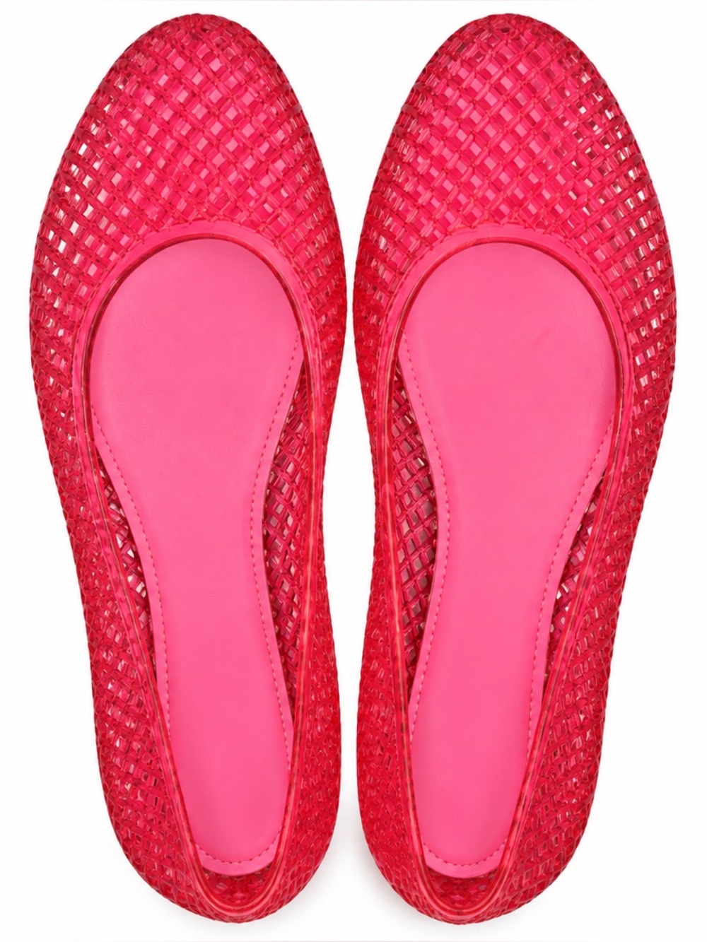 Like New Wild fable Pink Jelly Flats